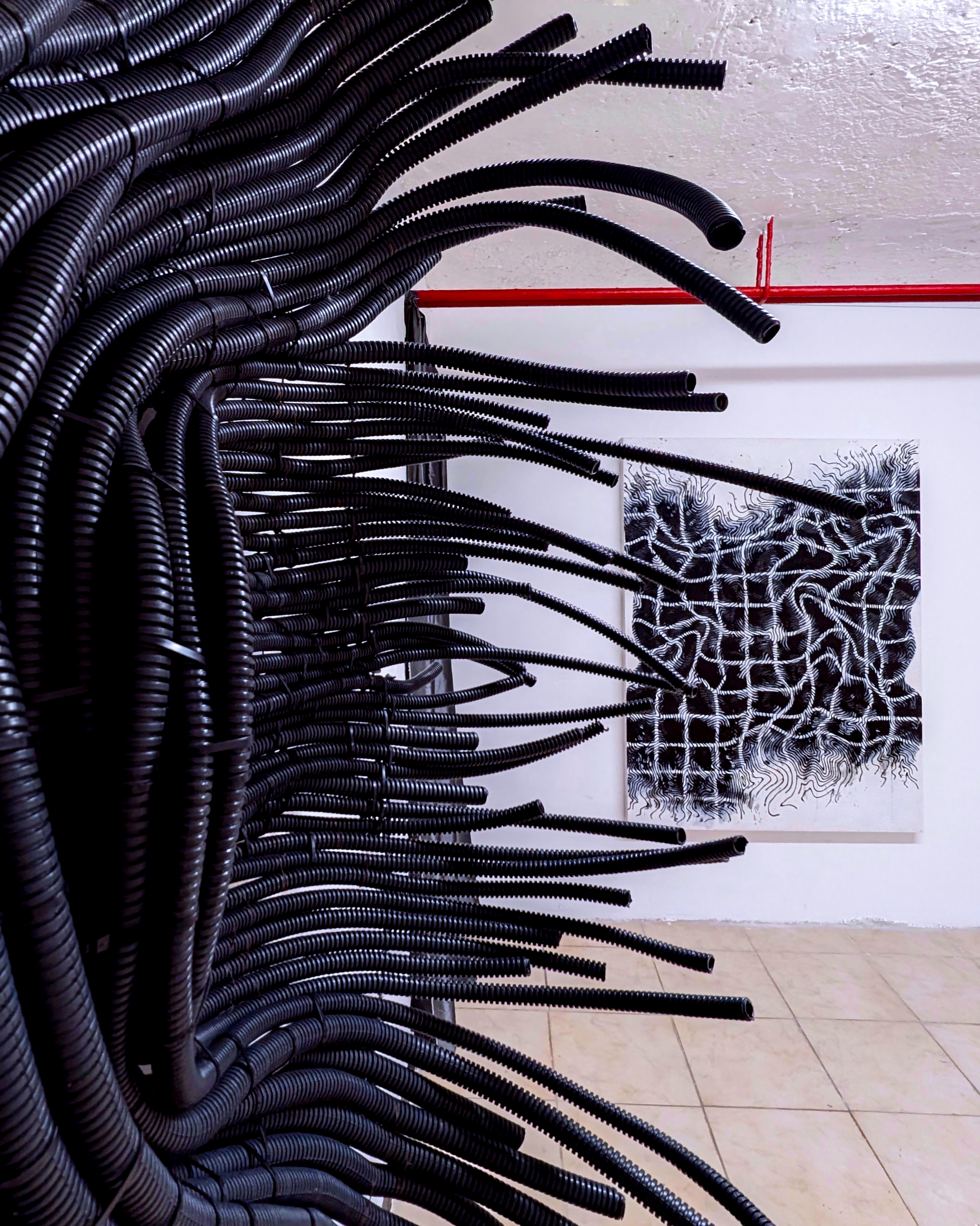 Entra il Vuoto, veduta di installazione 2